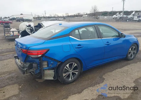 2021 Nissan Sentra Sv Xtronic Cvt z USA, uszkodzony, nr VIN 3N1AB8CV0MY255475